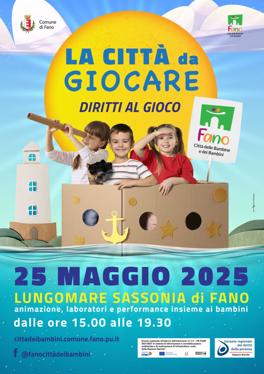 locandina la città da giocare 2025
